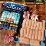 Kanzler sausage frozen BEEF COCKTAIL 2" 5cm 20pcs 500g
